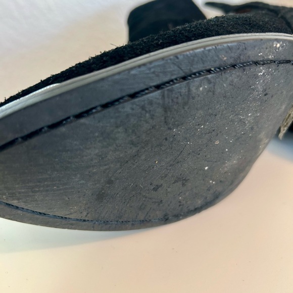 Jeffery Campbell suede snake boots sz 7 - Picture 9 of 9